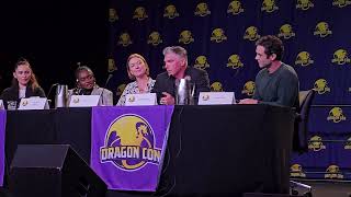 Dragon con Saturday Panel Garrett Wang, Christina Chong, Celia Rose Gooding, Anson Mount, Ethan Peck