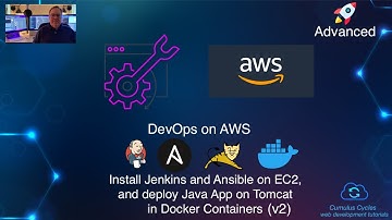 DevOps on AWS: Install Jenkins & Ansible on EC2, and deploy Java App on Tomcat in Docker (v2).