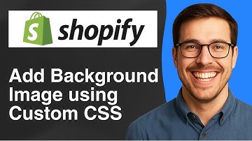 Hoe u een achtergrondafbeelding aan uw Shopify-winkel toevoegt met behulp van aangepaste CSS Shop...