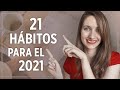 21 hábitos para incorporar en el 2022 ✨