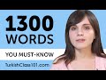 1300 Words Every Turkish Beginner Must Know