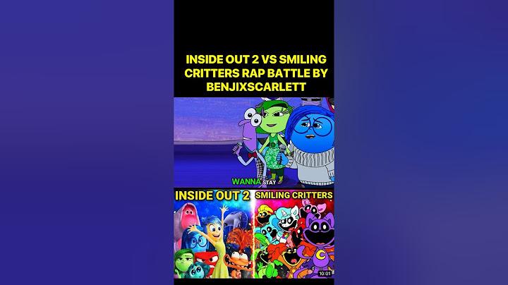 Inside Out 2 Vs Smiling Critters Rap Battle