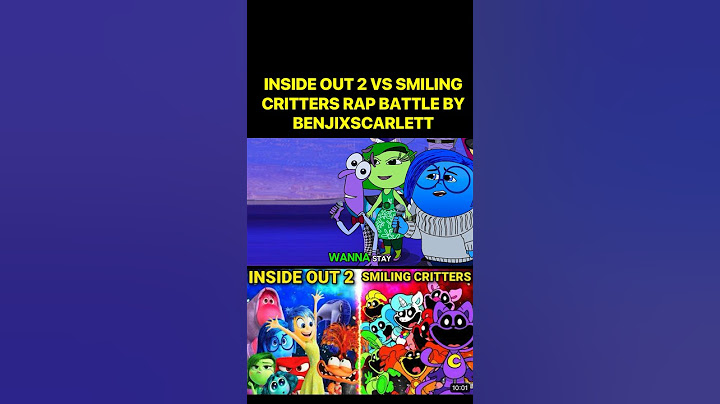 Inside Out 2 Vs Smiling Critters Rap Battle