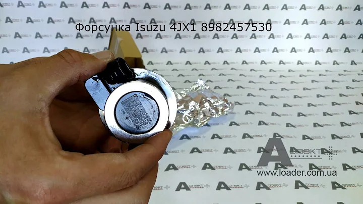 Fuel Injector Isuzu 8982457530 Genuine 4JX1 #isuzu