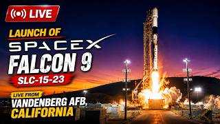 LIVE Falcon 9 Launch from Vandenberg!
