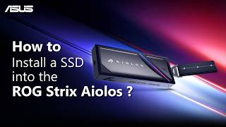 Rog Strix Aiolos Ssd Enclosurea Ssd Nasıl Takılır? Asus Support