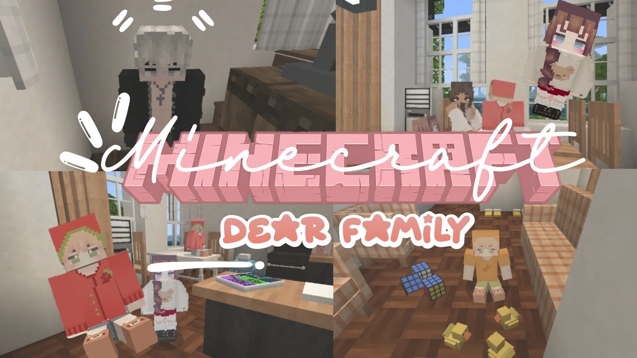 This Addon Gives You a FAMILY inMinecraft?! | Dear Family Addon 1.21+ 🍼 ❀