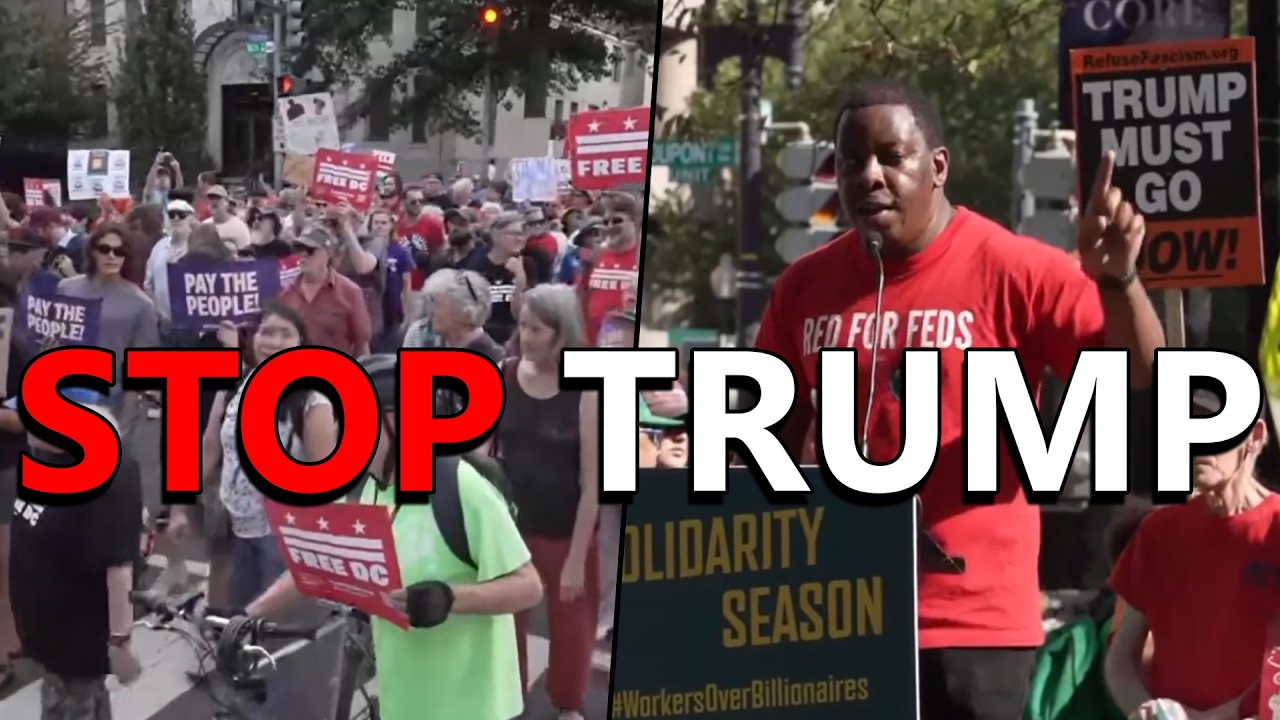 As Trump SEIZES Washington D.C, WATCH The Residents Fighting Back