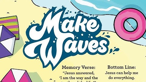 Make Waves July Week 2 Preschool