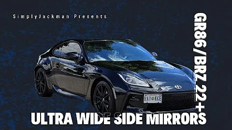 GR86/BRZ SUMA Ultra Wide Side Mirrors Installation