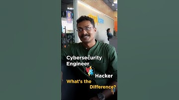 🔥Cybersecurity Engineer vs Hacker #shorts #simplilearn