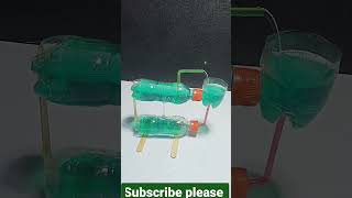 Making Water Fountain without electricity at home with Plastic bottle experiment  heronsfountain