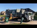 Advanced Disposal- Lid Flipping New Way Sidewinder Garbage Truck