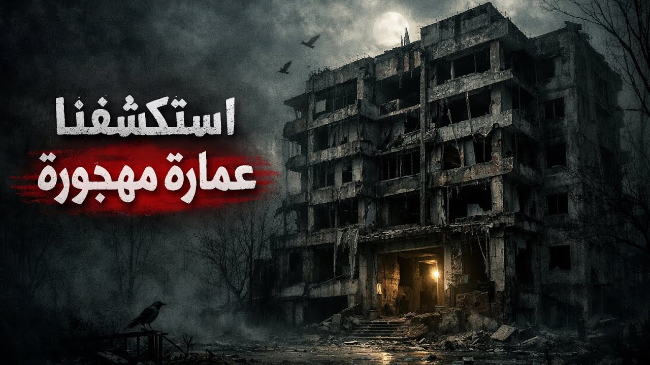 استكشفنا عماره مهجوره💀! لقينا بسه سودا تحولت الى جن😱!!