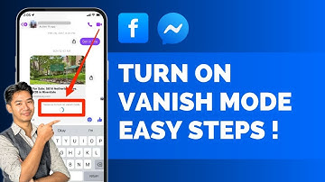 How To Turn On Vanish Mode Messenger From Facebook ! [New Update]