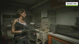 DLSS 5 ON/OFF - Resident Evil 3 #dlss5 #nvidia #residentevil #re3 #leon