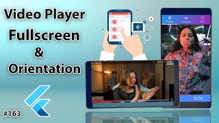 Flutter Tutorial - Video Player - Fullscreen, Portrait & Landscape screenshot 5