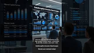Find Investors in Seconds with DataScrapify! #datascrapify #bhansalisoft,#scraper