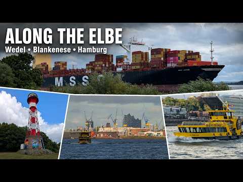 Miniatura di Along the Elbe — Wedel, Blankenese & Hamburg Harbour | 4K Art Film with Original Music