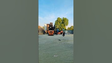 Unloading Machines by Forklifts #shorts #viral #trending #foryou #video #reels #like #subscribe #fyp