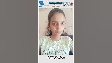 Computer Basic CCC Course Completed Feedback in Mark Computer (ATC of C-DAC) by Kharsadiya Rachita