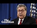 Attorney general Barr faces senate questions over Mueller report – watch live