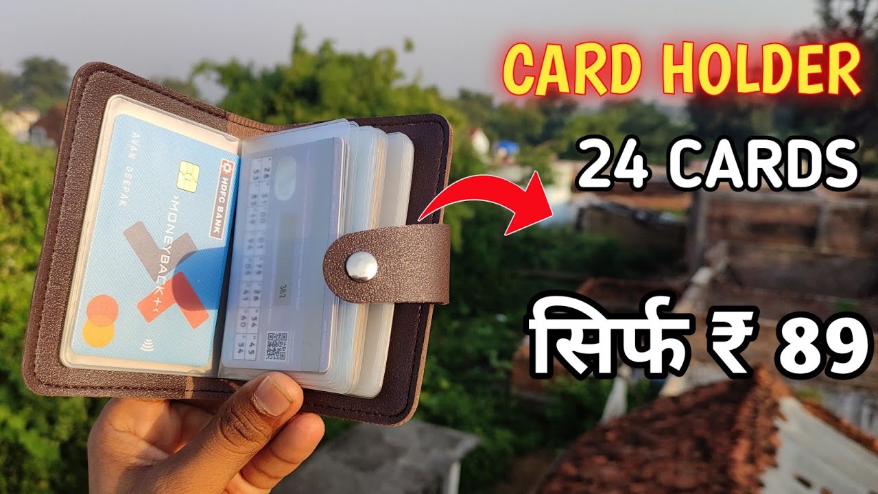 Best Card Holder Under Rs 99 Credit Card Holder Debit Card Holder