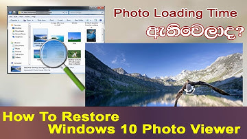 How to Restore Windows 10 Photo Viewer | Get Back windows 7 Photo Viewer