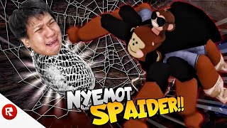 NYEMOT MENJADI LABA2 DAN MEMAKAN SEMUA PENDUDUK DI DESA KONOHA!! Roblox Spider [INDO] ~Nyam Nyamm! screenshot 2