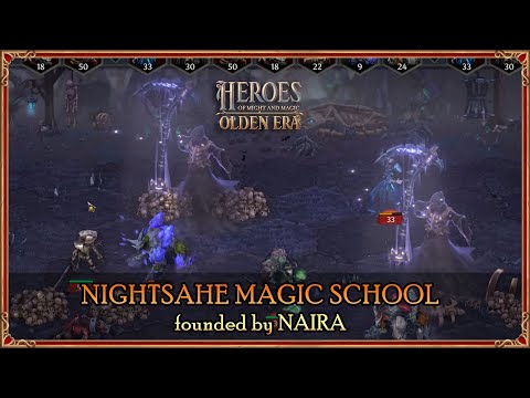 HoMM: Olden Era - Nightshade magic, founded by Naira