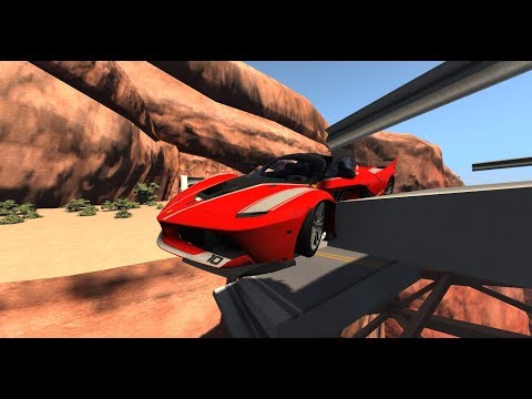 Beam.NG Drive - Exotic and Sports cars Crashes #1