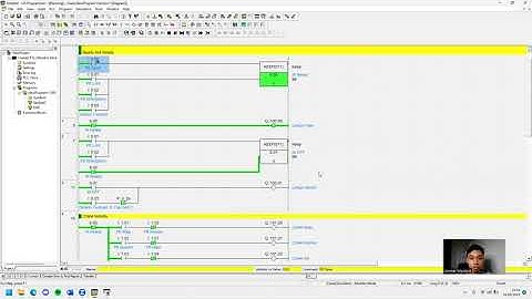 Program Safety Crane | CX-Programmer & CX-Designer Simulation