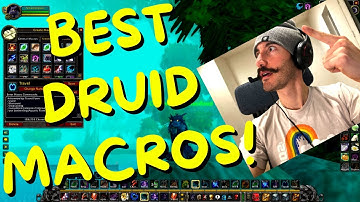 THE BEST DRUID MACROS (MUST HAVE!) - WoW Classic