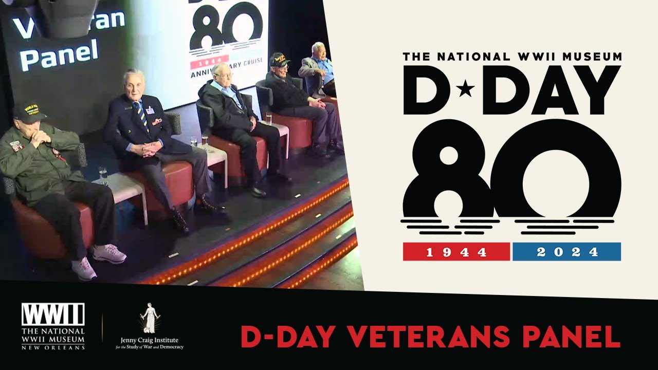 Veterans Remember D-Day | 80th Anniversary of D-Day Cruise - YouTube