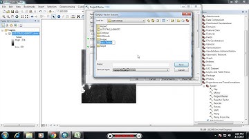 ESRI ArcGIS Project Raster for Watershed Delineation