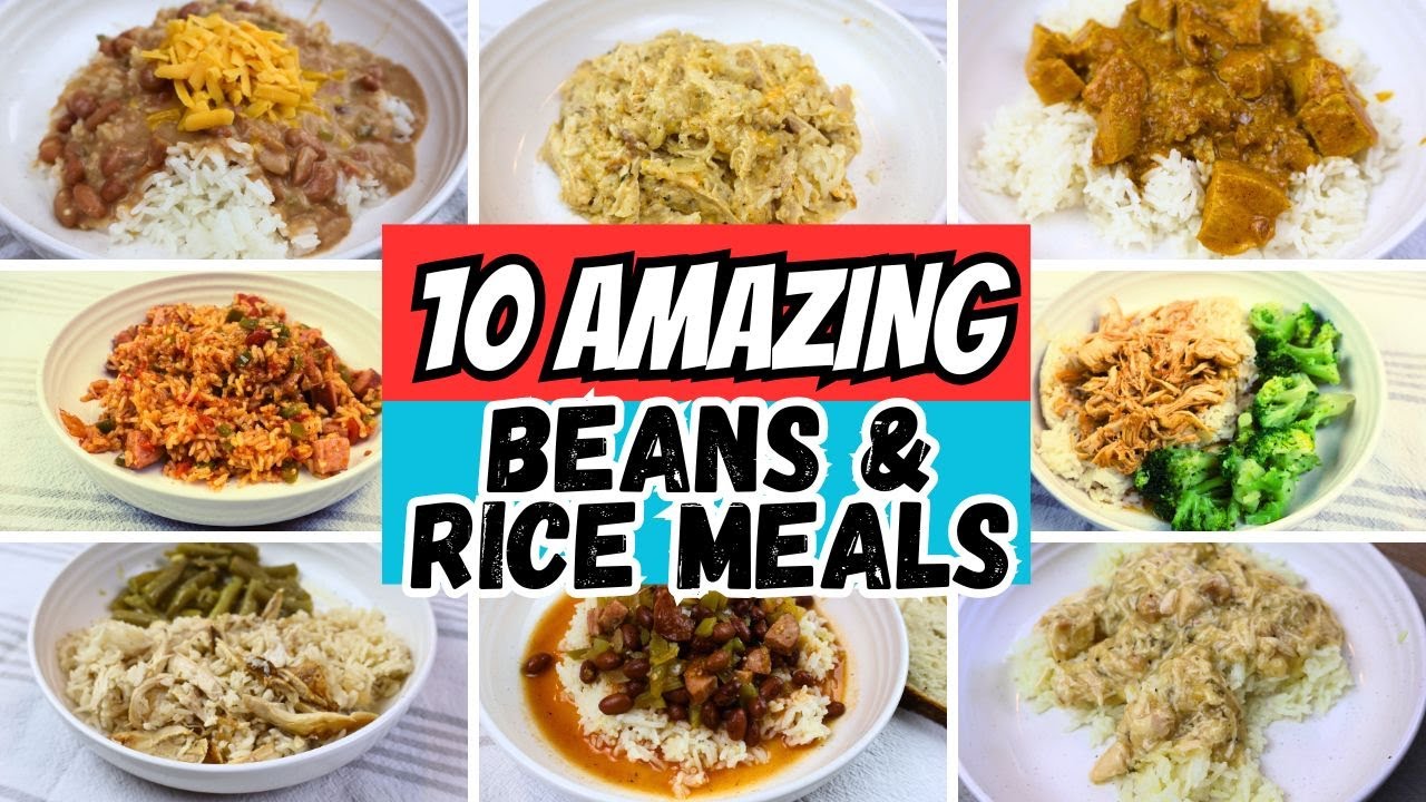 How to make beans and rice actually taste good | Budget Meals that don't suck & save a ton of money