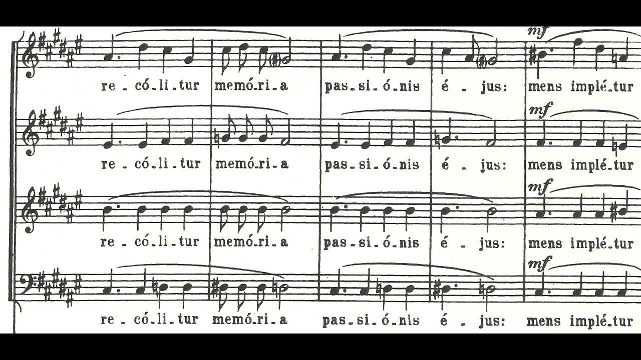 Messiaen   O Sacrum Convivium
