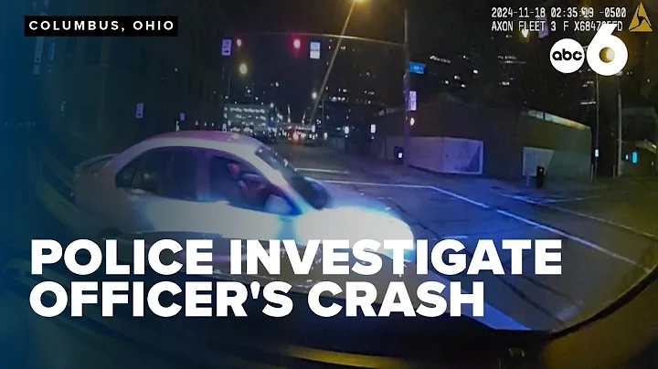 Columbus police investigating crash involving officer that was captured on dash-cam video