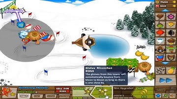 Bloons Tower Defense 5 Track Slalom Easy Mode