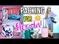PACKING AND FLYING TO FLORIDA!!