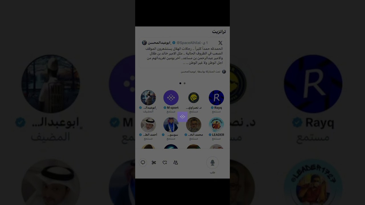 مساحة ابو عبدالمحسن : الانتقاد الرياضي 