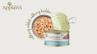 Applaws Natural Tuna Fillet In Broth Cat Food - 6 Sec