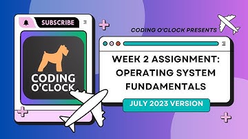 NPTEL Week 2 Assignment: Operating System Fundamentals | July 2023