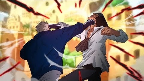 You are Expelled my stupid pupil - Garp Vs Aokaji | One Piece