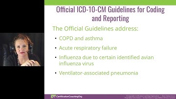 ICD-10-CM - Diseases of the Respiratory System