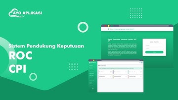 Source Code Aplikasi Sistem Pendukung Keputusan (SPK) Kombinasi Metode ROC Dan CPI