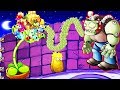 Plants vs Zombies - Siver Threepeater vs Gatling Pea vs All Pea
