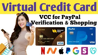 How To Get Virtual Credit Card For Paypal Verification & Online Shopping Virtual Credit Card