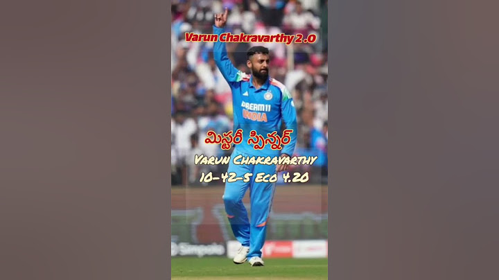 the mistry spinner varun chakravarthy 5/42 good bowling performance against newzealand