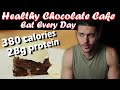 High protein chocolate cake made in microwave